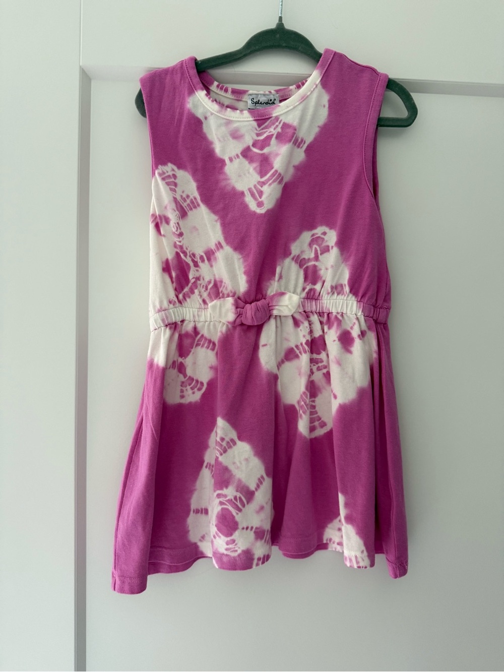NWOT- Splendid 3T Girls' Pink Tie-Dye Sleeveless Dress